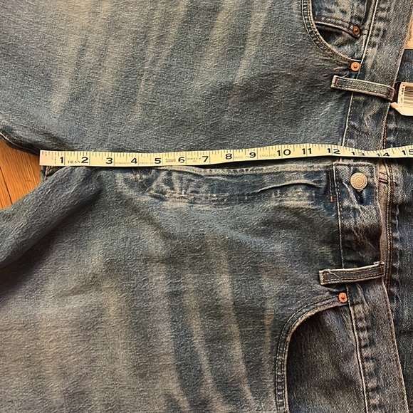LEVI’S • premium the original 501 “93 stretch straight jean” • size 44 X 38” - Picture 13 of 17